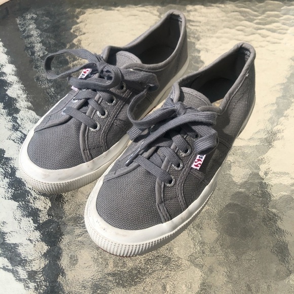 Superga Unisex Gray Cotu Classic S000010-M38 Sneakers Women's 6 Men's 4.5 - Picture 10 of 15